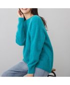 【自由区/JIYU-KU】のフォックスカシミヤ ニット 人気、トレンドファッション・服の通販 founy(ファニー) ファッション Fashion レディースファッション Fashion for Women トップス・カットソー Cut & Sew Tops ニット Knit Tops & Sweaters エレガント 上品 Elegant セーター Sweater, Knitwear ピーチ Peach, Soft Touch フォックス Fox, Fox Fur ベーシック Basic, Essential リラックス Relax, Relaxed Fit A/W・秋冬 Autumn/Winter thumbnail メンソール|ID: prp329100004715641 ipo3291000000034398970