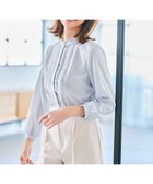 【エニィ スィス/any SiS】の【洗える】レースピンタック ブラウス 人気、トレンドファッション・服の通販 founy(ファニー) ファッション Fashion レディースファッション Fashion for Women トップス・カットソー Cut & Sew Tops シャツ・ブラウス・オフィスカジュアル Elegant Blouses & Button-Ups カーディガン Cardigan, Knitwear ジャケット Jacket, Outerwear スリット Slit, Slit Detail バランス Balance, Style Balance フェミニン Feminine, Girly フリル Frill, Ruffle レース Lace, Lace Fabric 夏 Summer 春 Spring S/S・春夏 SS, Spring/Summer, Warm Season 洗える Machine Washable thumbnail ライトブルー|ID: prp329100004715661 ipo3291000000034070041
