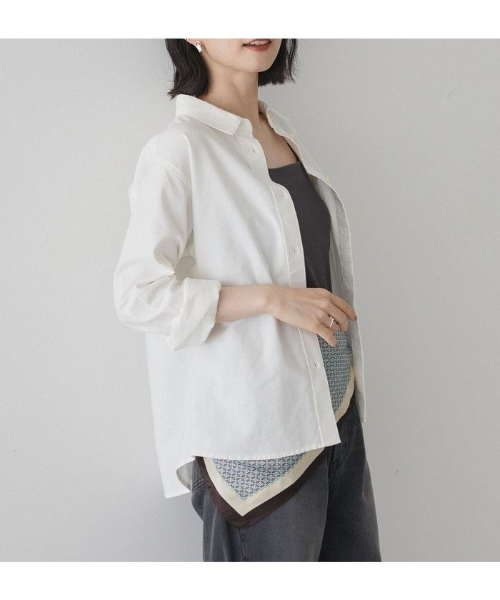 【アメリカンホリック/AMERICAN HOLIC】のオックスベーシックシャツ インテリア・キッズ・メンズ・レディースファッション・服の通販 founy(ファニー) https://founy.com/ ファッション Fashion レディースファッション Fashion for Women トップス・カットソー Cut & Sew Tops シャツ・ブラウス・オフィスカジュアル Elegant Blouses & Button-Ups アメリカン American Style オックス Oxford Fabric クロップド Cropped, Short Length コンパクト Compact, Small Size スタイリッシュ Stylish, Fashionable ベーシック Basic, Essential ポケット Pocket, Pocket Detail A/W・秋冬 Autumn/Winter エレガント 上品 Elegant |ID: prp329100004715666 ipo3291000000035411722