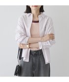 【アメリカンホリック/AMERICAN HOLIC】のオックスベーシックシャツ ピンク|ID: prp329100004715666 ipo3291000000035411724