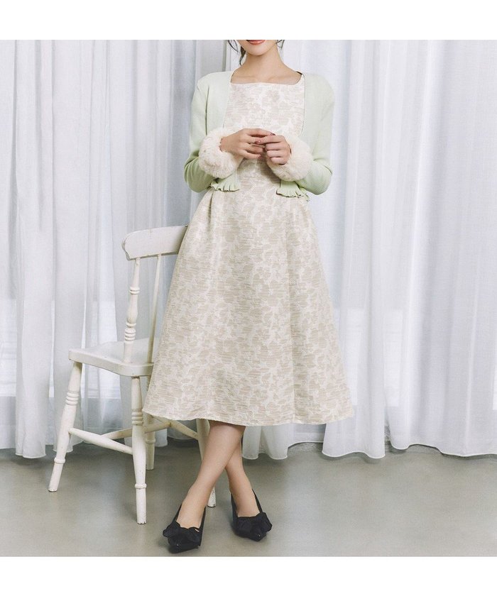 【トッカ/TOCCA】の【00サイズあり・消臭】MELANGE PETAL ドレス インテリア・キッズ・メンズ・レディースファッション・服の通販 founy(ファニー) https://founy.com/ ファッション Fashion レディースファッション Fashion for Women ワンピース Dresses フォーマル・パーティードレス・結婚式用ドレス Elegant & Casual Dresses ジャカード／ジャガード Jacquard, Woven Pattern ドレス Dress, One-Piece バランス Balance, Style Balance フィット Fit, Slim Fit フレア Flare, Flared メランジ Melange, Mixed Yarn A/W・秋冬 Autumn/Winter 冬 Winter / This Winter S/S・春夏 SS, Spring/Summer, Warm Season 新作・新入荷 New Arrivals / New In 夏 Summer 2025年 2025 2025-2026秋冬・A/W Autumn/Winter 2025–26 AW25–26 |ID: prp329100004715696 ipo3291000000034070251