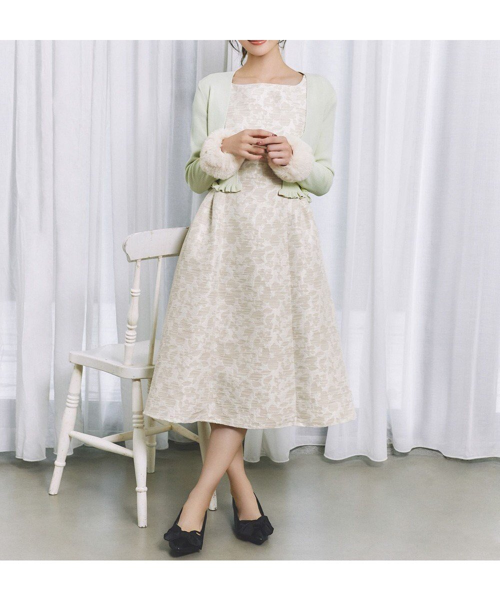 【トッカ/TOCCA】の【00サイズあり・消臭】MELANGE PETAL ドレス 人気、トレンドファッション・服の通販 founy(ファニー) 　ファッション　Fashion　レディースファッション　Fashion for Women　ワンピース　Dresses　フォーマル・パーティードレス・結婚式用ドレス　Elegant & Casual Dresses　ジャカード／ジャガード　Jacquard, Woven Pattern　ドレス　Dress, One-Piece　バランス　Balance, Style Balance　フィット　Fit, Slim Fit　フレア　Flare, Flared　メランジ　Melange, Mixed Yarn　A/W・秋冬　Autumn/Winter　冬　Winter / This Winter　S/S・春夏　SS, Spring/Summer, Warm Season　新作・新入荷　New Arrivals / New In　夏　Summer　2025年　2025　2025-2026秋冬・A/W　Autumn/Winter 2025–26 AW25–26　 other-1|ID: prp329100004715696 ipo3291000000034070251