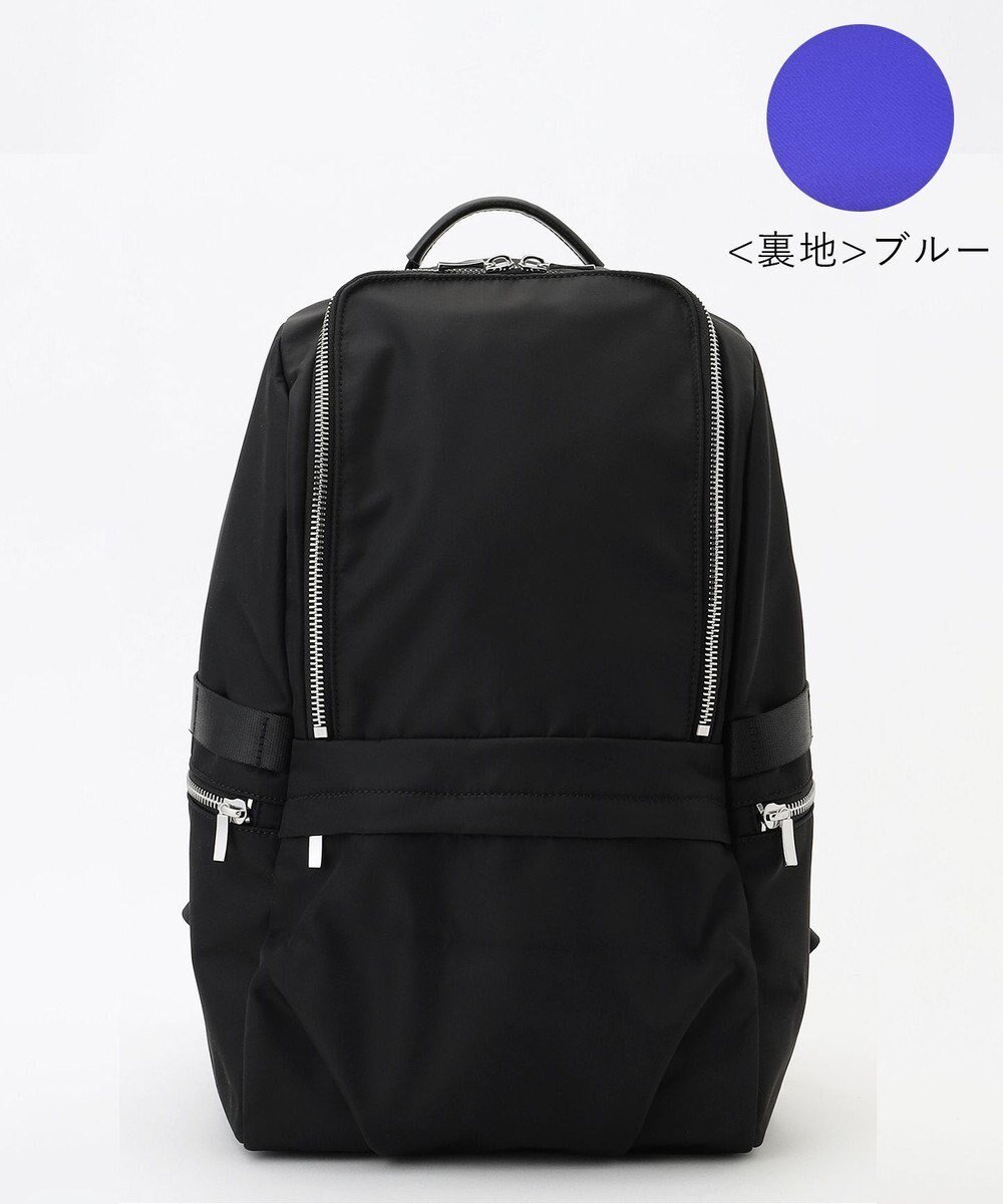 【アイシービー/iCB】の【10/1-10/26期間限定・完全受注生産・A4サイズ収納可・撥水】8ポケットナイロンリュック インテリア・キッズ・メンズ・レディースファッション・服の通販 founy(ファニー) 　ファッション　Fashion　レディースファッション　Fashion for Women　バッグ　Bags　コンパクト　Compact, Small Size　シルバー　Silver, Metallic Silver　人気　Popular, Best Seller　フラット　Flat, Flat Shoes　プリント　Print, Printed Pattern　ポケット　Pocket, Pocket Detail　メッシュ　Mesh, Net Fabric　リュック　Backpack, Rucksack　新作・新入荷　New Arrivals / New In　シルバー×ブルー|ID: prp329100004715703 ipo3291000000034070339