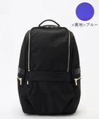 【アイシービー/iCB】の【10/1-10/26期間限定・完全受注生産・A4サイズ収納可・撥水】8ポケットナイロンリュック ゴールド×ブルー|ID: prp329100004715703 ipo3291000000034070346