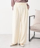 【アースミュージックアンドエコロジー/earth music&ecology】のリラックスドットパンツ Ivory|ID: prp329100004715706 ipo3291000000035829212