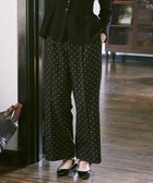 【アースミュージックアンドエコロジー/earth music&ecology】のリラックスドットパンツ Black|ID: prp329100004715706 ipo3291000000035829218