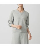 【ジェイ プレス/J.PRESS】のCASHBIT NEO Vネック ニット ライトグレー系|ID: prp329100004715707 ipo3291000000035548070