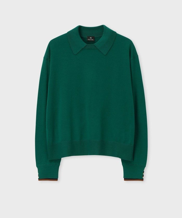 【ポール スミス/Paul Smith】の【洗える】ハイゲージ カラー ニット インテリア・キッズ・メンズ・レディースファッション・服の通販 founy(ファニー) https://founy.com/ ファッション Fashion レディースファッション Fashion for Women トップス・カットソー Cut & Sew Tops ニット Knit Tops & Sweaters カフス Cuff Design シンプル Simple, Minimal ストライプ Stripe, Striped Pattern セーター Sweater, Knitwear ダブル Double, Double-Breasted エレガント 上品 Elegant 夏 Summer S/S・春夏 SS, Spring/Summer, Warm Season 洗える Machine Washable A/W・秋冬 Autumn/Winter |ID: prp329100004715713 ipo3291000000034070402