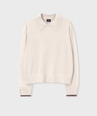 【ポール スミス/Paul Smith】の【洗える】ハイゲージ カラー ニット エクリュ|ID: prp329100004715713 ipo3291000000034070405