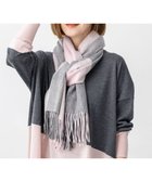 【23区/NIJYUSANKU】のカシミヤ チェック マフラー ピンク系|ID: prp329100004715723 ipo3291000000034070471