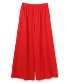 【アンクレイヴ/uncrave】の【洗濯機洗い可】プレーンジャージー ギャザーパンツ レッド|ID: prp329100004715733 ipo3291000000034070613