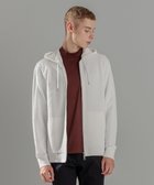 【ジョゼフ オム/JOSEPH HOMME / MEN】の【イージーケア】 ヴィスコースリンクス ジップアップニットフーディー ホワイト系|ID: prp329100004716657 ipo3291000000034079369