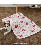 【ペットパラダイス/PET PARADISE / GOODS】のスヌーピー ブランケット 《うたたね柄》 ベージュ|ID: prp329100004716668 ipo3291000000034695783