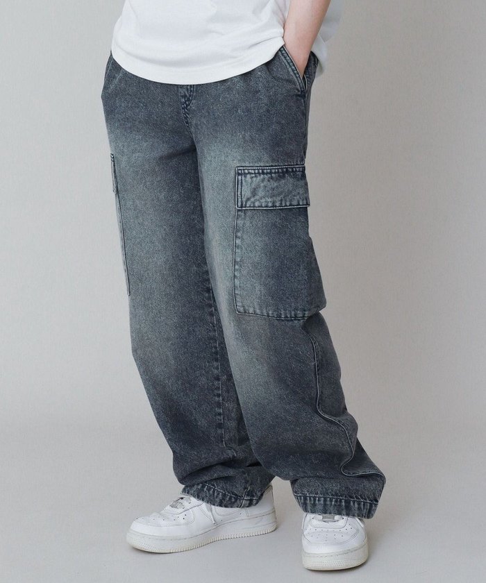 【ウィゴー/WEGO / KIDS】の【KIDS】デニムイージーカーゴパンツ(JUNIOR) インテリア・キッズ・メンズ・レディースファッション・服の通販 founy(ファニー) https://founy.com/ ファッション Fashion キッズファッション Fashion for Kids ボトムス Bottoms 春 Spring グラフィック Graphic, Graphic Design シンプル Simple, Minimal スウェット / スエット Sweatshirt, Sweatwear スマホ Smartphone, Mobile Device チェック Check, Plaid, Tartan 人気 Popular, Best Seller ビッグ Big, Oversized ポケット Pocket, Pocket Detail ワイド Wide, Wide Fit S/S・春夏 SS, Spring/Summer, Warm Season おすすめ Recommended / Our Picks 夏 Summer 2025年 2025 2025春夏・S/S Spring/Summer 2025 SS25 |ID: prp329100004716678 ipo3291000000034079423