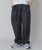 【ウィゴー/WEGO / KIDS】の【KIDS】デニムイージーカーゴパンツ(JUNIOR) デニムブラックソノタ|ID: prp329100004716678 ipo3291000000034079425