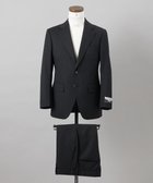【五大陸/gotairiku / MEN】の【御幸毛織】ドライスピナーツイルストレッチスーツ_ブラックストライプ ブラック系1|ID: prp329100004716680 ipo3291000000034079429