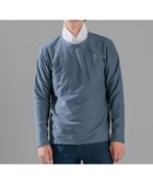 【ジョゼフ オム/JOSEPH HOMME / MEN】のメランジリップル クルーネックカットソー ダルブルー系|ID: prp329100004716686 ipo3291000000034210083