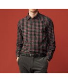 【ジョセフ アブード/JOSEPH ABBOUD / MEN】の【柔らか/暖かい】ファインブラッシュド ネル チェック シャツ ワイン系4|ID: prp329100004716687 ipo3291000000035824503