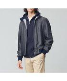【ジェイ プレス/J.PRESS / MEN】のボンディングデニム ゴルフジャケット ネイビー系|ID: prp329100004716688 ipo3291000000034079462