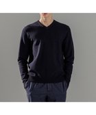【ジョゼフ オム/JOSEPH HOMME / MEN】のライトアムンゼン Vネック ネイビー系|ID: prp329100004716689 ipo3291000000034079465