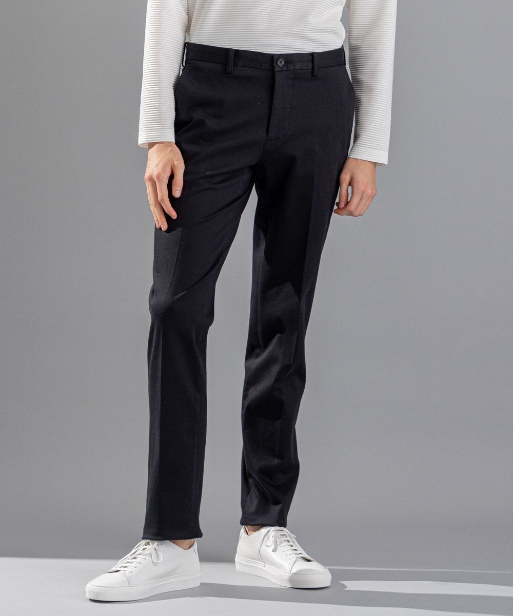 【ジョゼフ オム/JOSEPH HOMME / MEN】のハイパワーモダールストレッチ / CITY インテリア・キッズ・メンズ・レディースファッション・服の通販 founy(ファニー) 　ファッション　Fashion　メンズファッション　Fashion for Men　ボトムス　Bottoms　春　Spring　ジャケット　Jacket, Outerwear　スラックス　Slacks, Dress Pants　テーパード　Tapered, Tapered Pants　フラップ　Flap, Flap Pocket　ポケット　Pocket, Pocket Detail　S/S・春夏　SS, Spring/Summer, Warm Season　夏　Summer　ブラック系|ID: prp329100004716691 ipo3291000000034079473