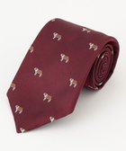 【ジェイ プレス/J.PRESS / MEN】の【J.PRESS STEPHEN WALTERS COLLECTION】アニマルモチーフ ネクタイ ワイン系8|ID: prp329100004716702 ipo3291000000034079513