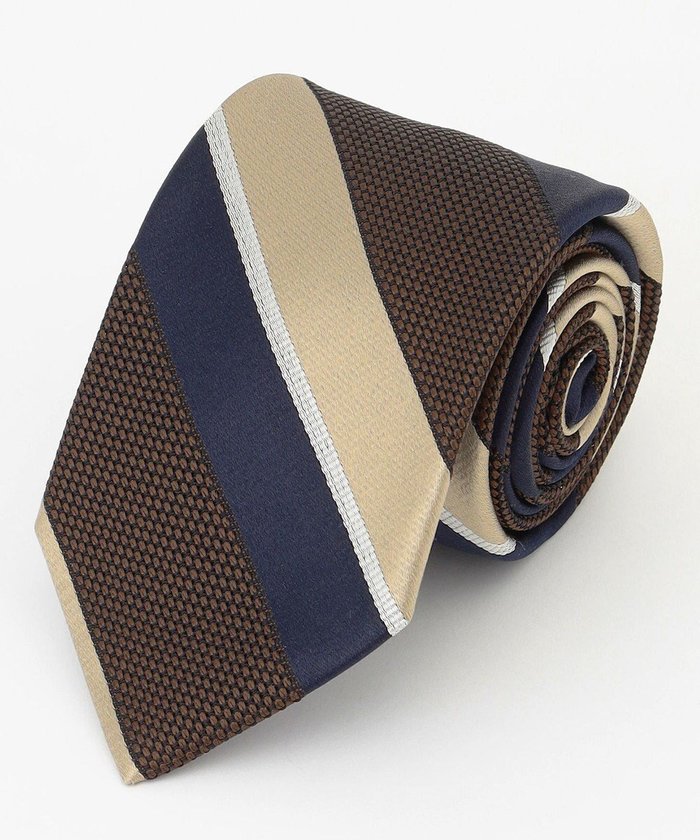 【ジェイ プレス/J.PRESS / MEN】の【JAPANESE SILK FRESCO TIE COLLECTION】マルチストライプ ネクタイ インテリア・キッズ・メンズ・レディースファッション・服の通販 founy(ファニー) https://founy.com/ ファッション Fashion メンズファッション Fashion for Men ストライプ Stripe, Striped Pattern スーツ Suit, Formalwear |ID: prp329100004716706 ipo3291000000034079522