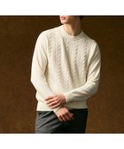 【ジョセフ アブード/JOSEPH ABBOUD / MEN】の【洗える・暖か・軽量】カシミヤブレンド クルーネック ニット ホワイト系|ID: prp329100004716714 ipo3291000000034079575