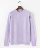 【ジョセフ アブード/JOSEPH ABBOUD / MEN】の【洗える・暖か・軽量】カシミヤブレンド クルーネック ニット ライラック系|ID: prp329100004716714 ipo3291000000034079579