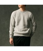【ジョセフ アブード/JOSEPH ABBOUD / MEN】の【洗える・暖か・軽量】カシミヤブレンド クルーネック ニット ライトグレー系|ID: prp329100004716714 ipo3291000000034242957