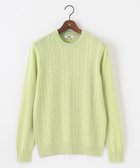 【ジョセフ アブード/JOSEPH ABBOUD / MEN】の【洗える・暖か・軽量】カシミヤブレンド クルーネック ニット ライトグリーン系|ID: prp329100004716714 ipo3291000000034242958