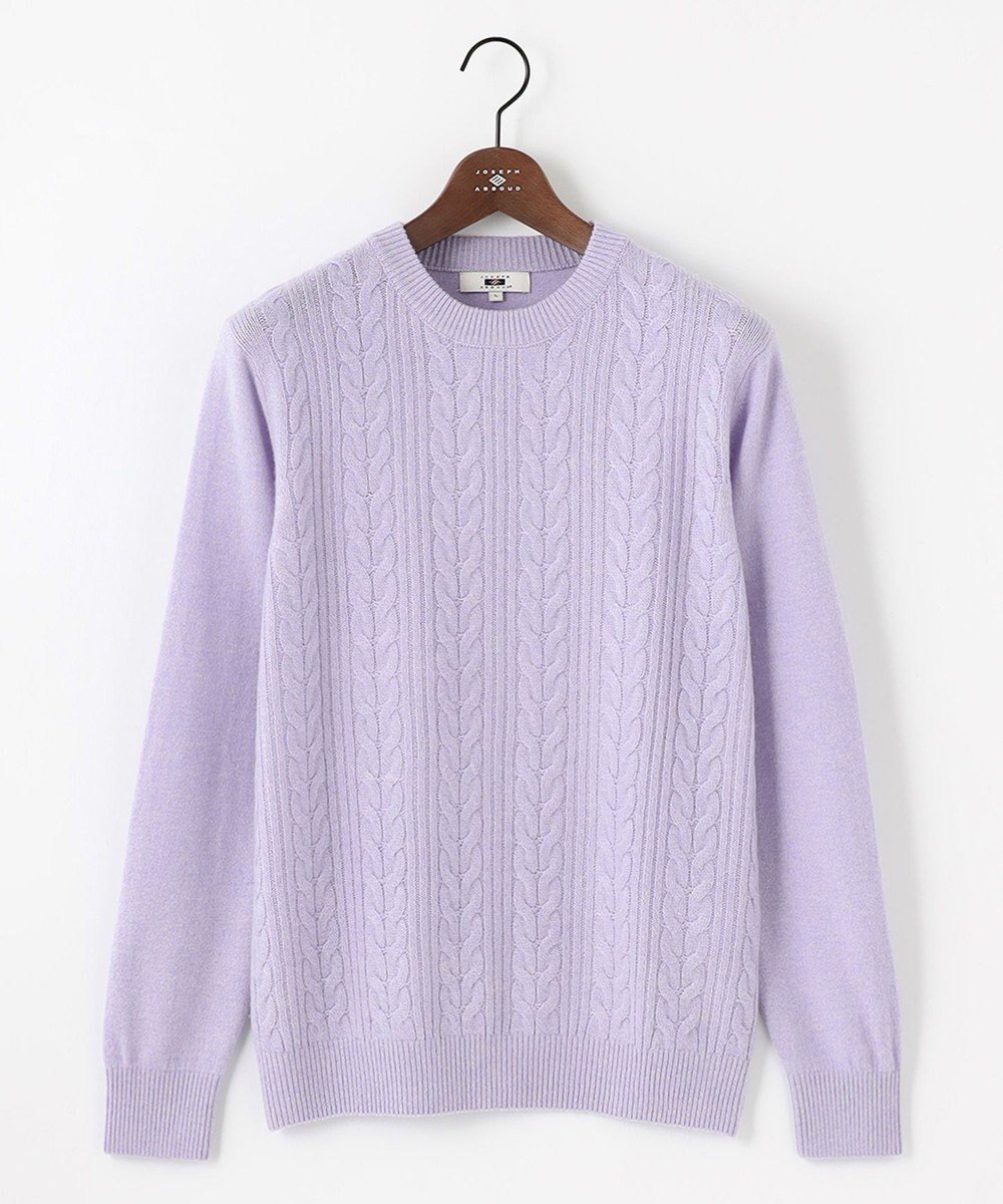 【ジョセフ アブード/JOSEPH ABBOUD / MEN】の【洗える・暖か・軽量】カシミヤブレンド クルーネック ニット インテリア・キッズ・メンズ・レディースファッション・服の通販 founy(ファニー) ファッション Fashion メンズファッション Fashion for Men トップス・カットソー Cut & Sew Tops ニット・セーター / 定番トップス Knit Tops & Sweaters おすすめ Recommended / Our Picks なめらか Smooth, Silky Texture ジャケット Jacket, Outerwear スタンド Stand Collar, Upright Stand スマート Smart, Elegant セーター Sweater, Knitwear エレガント 上品 Elegant 洗える Machine Washable A/W・秋冬 Autumn/Winter 軽量 Lightweight, Ultra Light ライラック系|ID: prp329100004716714 ipo3291000000034242960