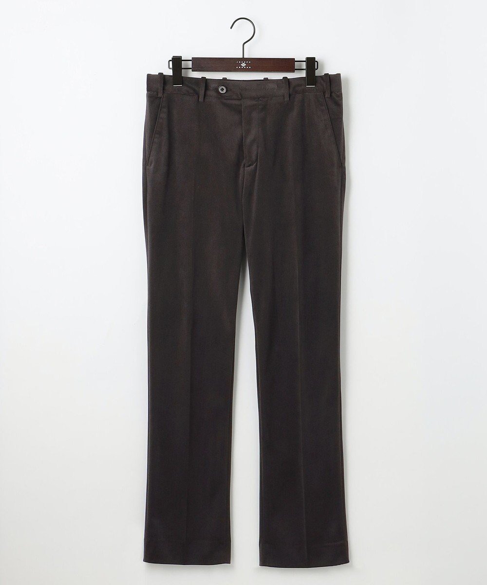 【ジョセフ アブード/JOSEPH ABBOUD / MEN】の【軽量/ストレッチ/スウェードタッチ】トリコットコーデュロイ パンツ インテリア・キッズ・メンズ・レディースファッション・服の通販 founy(ファニー) 　ファッション　Fashion　メンズファッション　Fashion for Men　ボトムス　Bottoms　コーデュロイ　Corduroy, Cord Fabric　軽量　Lightweight, Ultra Light　ジャケット　Jacket, Outerwear　ストレッチ　Stretch, Stretchy Fabric　プリント　Print, Printed Pattern　A/W・秋冬　Autumn/Winter　新作・新入荷　New Arrivals / New In　おすすめ　Recommended / Our Picks　エレガント 上品　Elegant　ビジネス 仕事 通勤　Business / Work / Commuting　ダークブラウン系|ID: prp329100004716716 ipo3291000000034079585