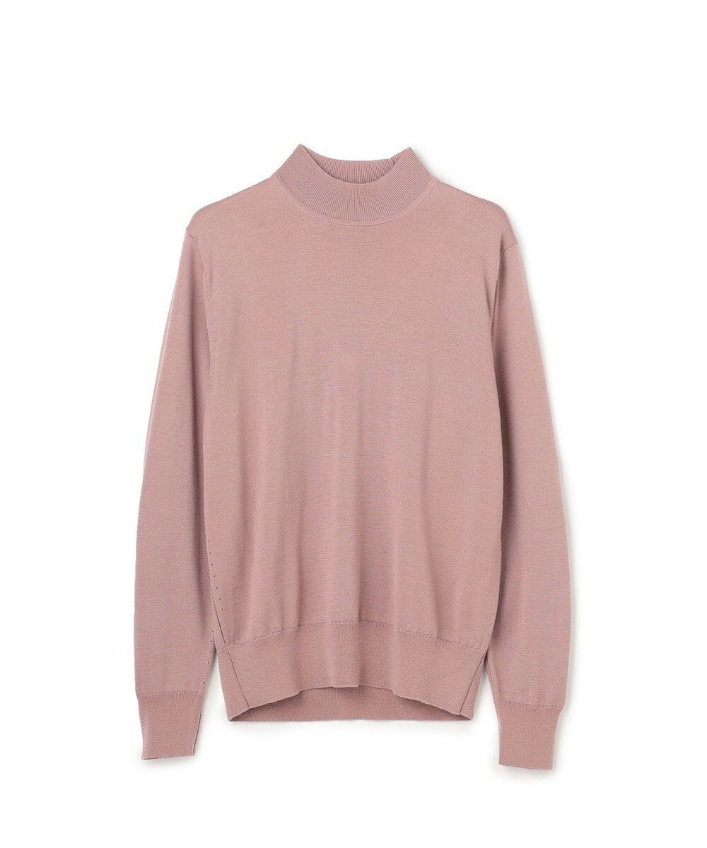 【ジョゼフ オム/JOSEPH HOMME / MEN】の【HIGH GRADE LINE】ヤマガタメリノ モックネックニット インテリア・キッズ・メンズ・レディースファッション・服の通販 founy(ファニー) 　ファッション　Fashion　メンズファッション　Fashion for Men　トップス・カットソー　Cut & Sew Tops　ニット・セーター / 定番トップス　Knit Tops & Sweaters　新作・新入荷　New Arrivals / New In　インナー　Innerwear　セーター　Sweater, Knitwear　リラックス　Relax, Relaxed Fit　エレガント 上品　Elegant　A/W・秋冬　Autumn/Winter　ピンク系|ID: prp329100004716717 ipo3291000000034079587