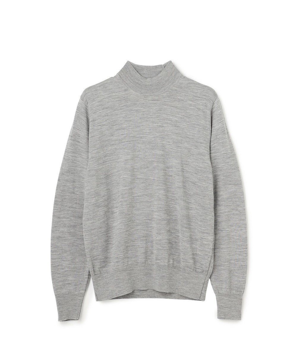 【ジョゼフ オム/JOSEPH HOMME / MEN】の【HIGH GRADE LINE】ヤマガタメリノ モックネックニット インテリア・キッズ・メンズ・レディースファッション・服の通販 founy(ファニー) ファッション Fashion メンズファッション Fashion for Men トップス・カットソー Cut & Sew Tops ニット・セーター / 定番トップス Knit Tops & Sweaters インナー Innerwear セーター Sweater, Knitwear リラックス Relax, Relaxed Fit エレガント 上品 Elegant A/W・秋冬 Autumn/Winter ライトグレー系|ID: prp329100004716717 ipo3291000000034242692