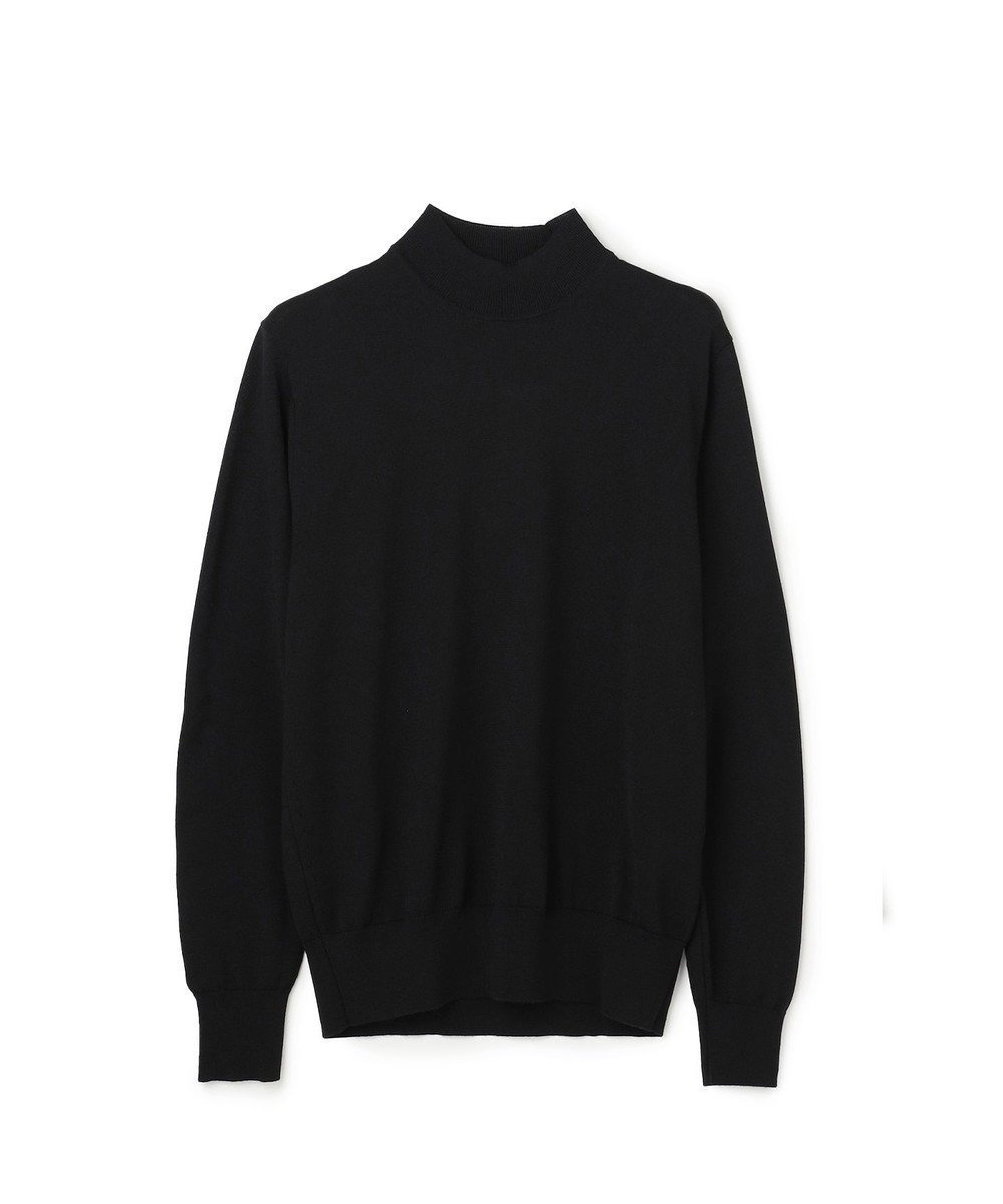 【ジョゼフ オム/JOSEPH HOMME / MEN】の【HIGH GRADE LINE】ヤマガタメリノ モックネックニット インテリア・キッズ・メンズ・レディースファッション・服の通販 founy(ファニー) ファッション Fashion メンズファッション Fashion for Men トップス・カットソー Cut & Sew Tops ニット・セーター / 定番トップス Knit Tops & Sweaters インナー Innerwear セーター Sweater, Knitwear リラックス Relax, Relaxed Fit エレガント 上品 Elegant A/W・秋冬 Autumn/Winter ブラック系|ID: prp329100004716717 ipo3291000000034242694