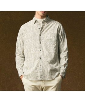 【ジョセフ アブード/JOSEPH ABBOUD / MEN】の【LIBERTY・綿100%】リバティペイズリープリントコーデュロイ シャツ 人気、トレンドファッション・服の通販 founy(ファニー) ファッション Fashion メンズファッション Fashion for Men トップス・カットソー Cut & Sew Tops メンズシャツ Shirts インナー Innerwear クラシック Classic, Timeless Style コーデュロイ Corduroy, Cord Fabric ジャケット Jacket, Outerwear プリント Print, Printed Pattern ペイズリー Paisley, Ethnic Pattern 羽織 Haori, Light Jacket A/W・秋冬 Autumn/Winter おすすめ Recommended / Our Picks エレガント 上品 Elegant ビジネス 仕事 通勤 Business / Work / Commuting |ID:prp329100004716734