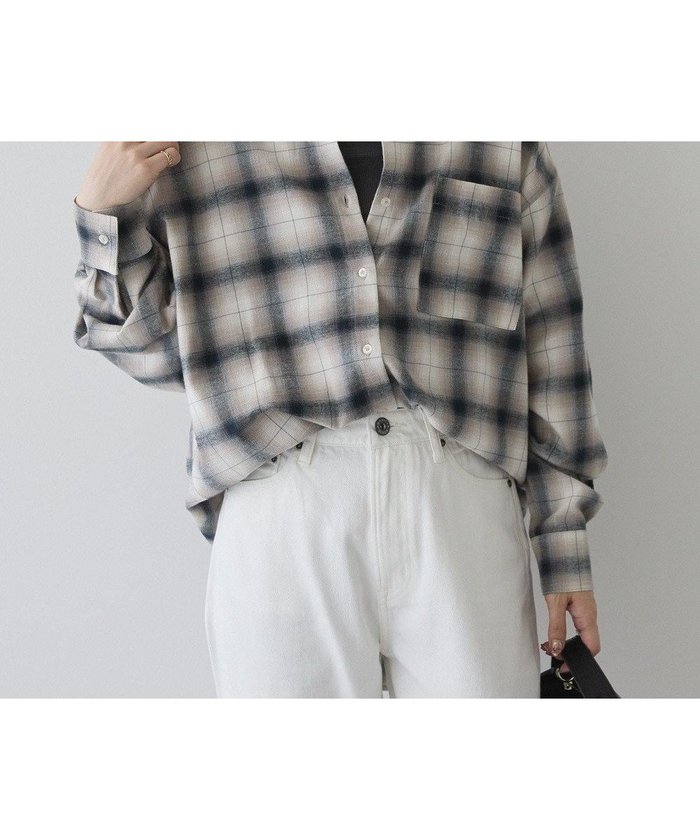 【アメリカンホリック/AMERICAN HOLIC】のビエラ起毛チェックシャツ インテリア・キッズ・メンズ・レディースファッション・服の通販 founy(ファニー) https://founy.com/ ファッション Fashion レディースファッション Fashion for Women トップス・カットソー Cut & Sew Tops シャツ・ブラウス・オフィスカジュアル Elegant Blouses & Button-Ups アメリカン American Style スタイリッシュ Stylish, Fashionable チェック Check, Plaid, Tartan ポケット Pocket, Pocket Detail 羽織 Haori, Light Jacket ルーズ Loose, Oversized A/W・秋冬 Autumn/Winter おすすめ Recommended / Our Picks |ID: prp329100004716763 ipo3291000000035582111