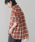 【アメリカンホリック/AMERICAN HOLIC】のビエラ起毛チェックシャツ オレンジ|ID: prp329100004716763 ipo3291000000035582120