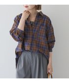【アメリカンホリック/AMERICAN HOLIC】のビエラ起毛チェックシャツ パープル|ID: prp329100004716763 ipo3291000000035582124