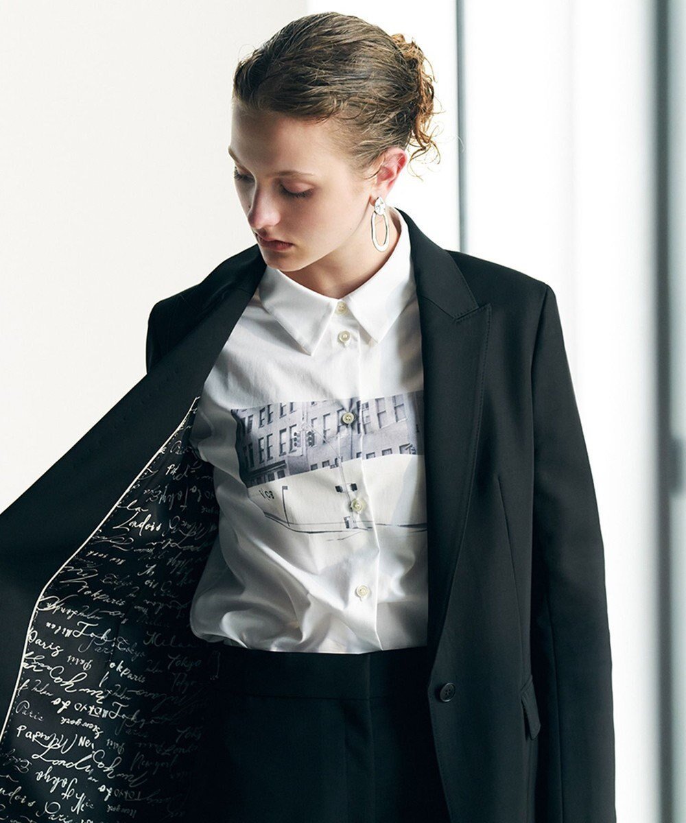 【アイシービー/iCB】の【30th ANNIVERSARY】New Yorkフォトプリント シャツ 人気、トレンドファッション・服の通販 founy(ファニー) 　ファッション　Fashion　レディースファッション　Fashion for Women　トップス・カットソー　Cut & Sew Tops　シャツ・ブラウス・オフィスカジュアル　Elegant Blouses & Button-Ups　サテン　Satin, Glossy Fabric　ジャケット　Jacket, Outerwear　ドレープ　Drape, Draping Fabric　フォルム　Silhouette, Form　プリント　Print, Printed Pattern　ベーシック　Basic, Essential　羽織　Haori, Light Jacket　A/W・秋冬　Autumn/Winter　冬　Winter / This Winter　おすすめ　Recommended / Our Picks　エレガント 上品　Elegant　2025年　2025　2025-2026秋冬・A/W　Autumn/Winter 2025–26 AW25–26　 other-1|ID: prp329100004716767 ipo3291000000034079835