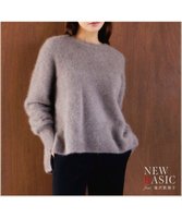 【23区/NIJYUSANKU】の【滝沢眞規子さん着用】クルーネック ヘアリー ニット 人気、トレンドファッション・服の通販 founy(ファニー) ファッションモデル・俳優・女優 Models 女性 Women 滝沢眞規子 Takizawa Makiko ファッション Fashion レディースファッション Fashion for Women トップス・カットソー Cut & Sew Tops ニット Knit Tops & Sweaters エアリー Airy Texture シンプル Simple, Minimal スリット Slit, Slit Detail セーター Sweater, Knitwear パステル Pastel, Soft Color A/W・秋冬 Autumn/Winter 冬 Winter / This Winter 2023年 2023 2023-2024秋冬・A/W Autumn/Winter 2023–24 AW23–24 |ID:prp329100004716771