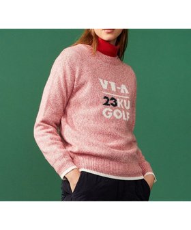 【23区 ゴルフ/NIJYUSANKU GOLF】の【WOMEN】【蓄熱裏地付き】ウールブレンド クルーネック ニット 人気、トレンドファッション・服の通販 founy(ファニー) ファッション Fashion レディースファッション Fashion for Women トップス・カットソー Cut & Sew Tops ニット Knit Tops & Sweaters ゴルフ Golf セーター Sweater, Knitwear ブルゾン Blouson, Bomber Jacket 冬 Winter / This Winter A/W・秋冬 Autumn/Winter |ID:prp329100004716774