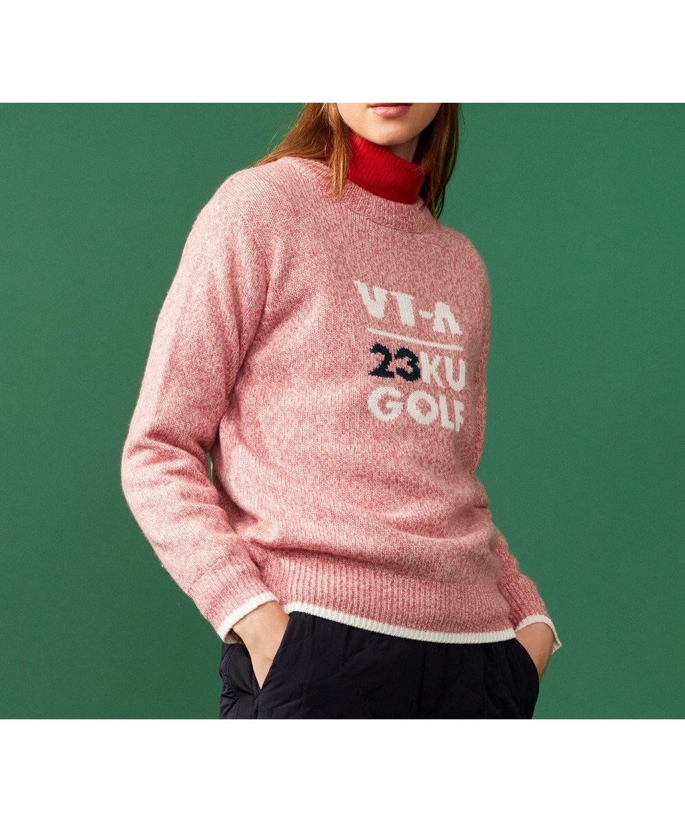 【23区 ゴルフ/NIJYUSANKU GOLF】の【WOMEN】【蓄熱裏地付き】ウールブレンド クルーネック ニット 人気、トレンドファッション・服の通販 founy(ファニー) ファッション Fashion レディースファッション Fashion for Women トップス・カットソー Cut & Sew Tops ニット Knit Tops & Sweaters ゴルフ Golf セーター Sweater, Knitwear ブルゾン Blouson, Bomber Jacket 冬 Winter / This Winter A/W・秋冬 Autumn/Winter other-1|ID: prp329100004716774 ipo3291000000034526325