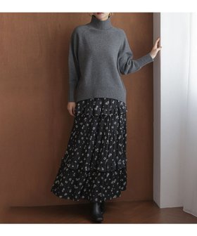 【組曲/KUMIKYOKU】の【レングス調整可能】ギャザーライトデシンティアード スカート 人気、トレンドファッション・服の通販 founy(ファニー) ファッション Fashion レディースファッション Fashion for Women スカート Skirts ティアードスカート Tiered Skirts ヴィンテージ Vintage Style ギャザー Gathered, Ruffled シンプル Simple, Minimal ティアード Tiered, Tiered Style フリル Frill, Ruffle A/W・秋冬 Autumn/Winter おすすめ Recommended / Our Picks 旅行 Travel |ID:prp329100004716776