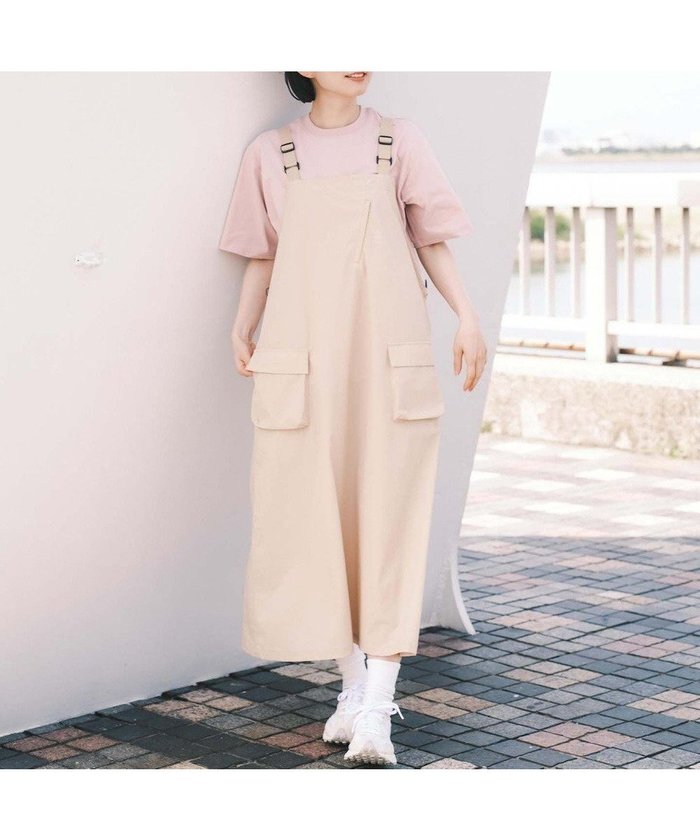 【シェアパーク/SHARE PARK】の【撥水・UVカット・ストレッチ・軽量 】ナイロンジャンパースカート(S・Mサイズ) インテリア・キッズ・メンズ・レディースファッション・服の通販 founy(ファニー) https://founy.com/ ファッション Fashion レディースファッション Fashion for Women スカート Skirts アウトドア Outdoor Clothing インナー Innerwear ショルダー Shoulder, Shoulder Strap ストレッチ Stretch, Stretchy Fabric セットアップ Set-Up, Coordinated Outfit フレア Flare, Flared ポケット Pocket, Pocket Detail ロング Long, Long-Length 夏 Summer 春 Spring S/S・春夏 SS, Spring/Summer, Warm Season 軽量 Lightweight, Ultra Light |ID: prp329100004716778 ipo3291000000034992016