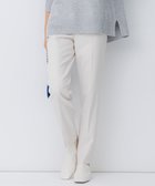 【23区/NIJYUSANKU】の【洗える】ウォームストレッチ テーパード パンツ アイボリー系|ID: prp329100004716781 ipo3291000000034211199