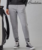 【23区 ゴルフ/NIJYUSANKU GOLF】の【23Fondation/WOMEN】ジョガーパンツ ゆったり目のフィット感だから部屋着にも ライトグレー系|ID: prp329100004716783 ipo3291000000034348104
