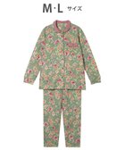 【ワコール/WACOAL】のワコール_リラックス&スリープ パジャマ キルトニット素材(本体) あったか 長袖 長ズボン レディース KDW405 /ワコール グリーン|ID: prp329100004716810 ipo3291000000035829456