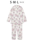 【ワコール/WACOAL】のワコール_リラックス&スリープ パジャマ 綿混(本体) あったか 長袖 長ズボン ミントン レディース NDW462 /ワコール ホワイト|ID: prp329100004716812 ipo3291000000035800442